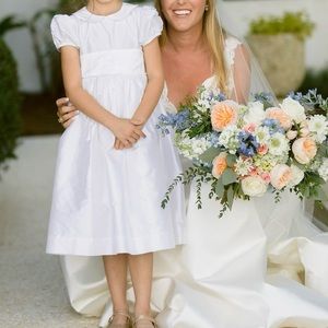 Strasburg 100% silk dress size 6 EUC